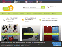 Tablet Screenshot of dressmymobile.nl